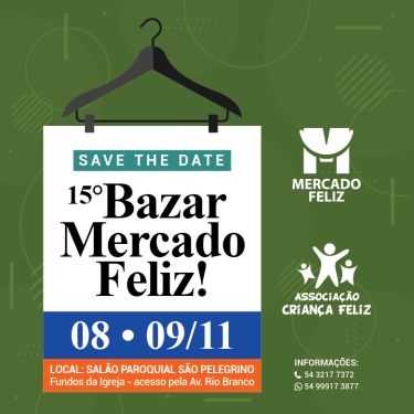 bazar 2025 save the date
